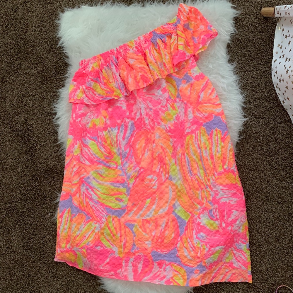 Lilly Pulitzer Emmaline One Shoulder Dress